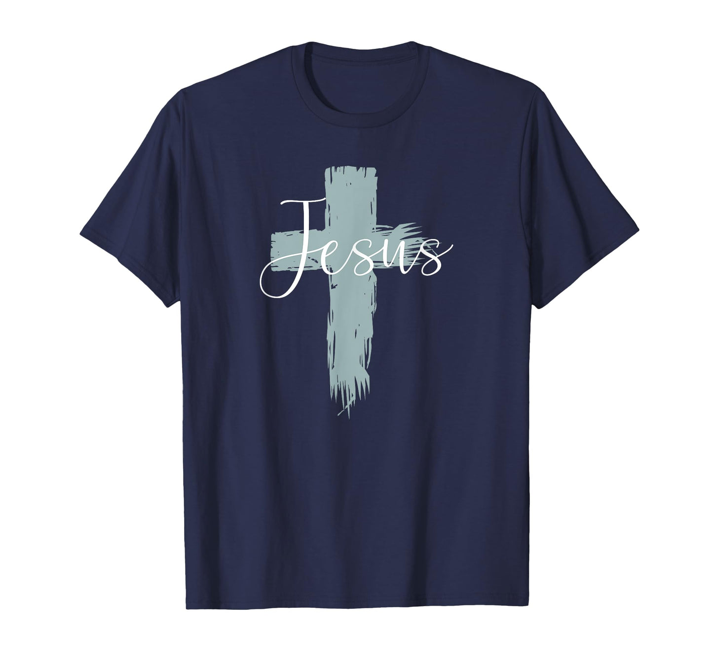 Jesus On Cross Paint Cool Religion God Faith Christian Gift T-Shirt