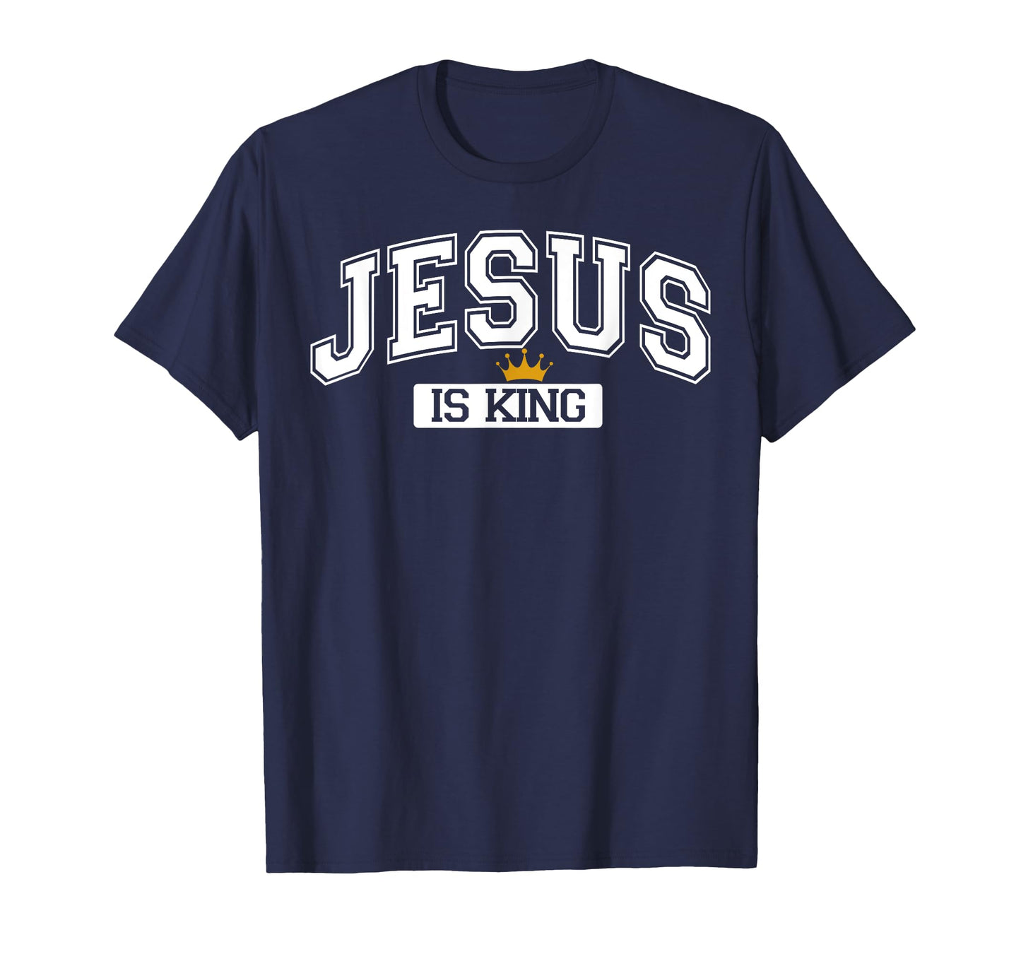 Jesus is King Jesus Christian Cross God Faith Bible Pray T-Shirt