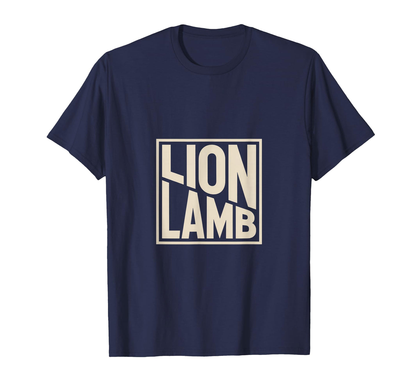 Christian Lion Lamb Faith Jesus Bible Verse T-Shirt