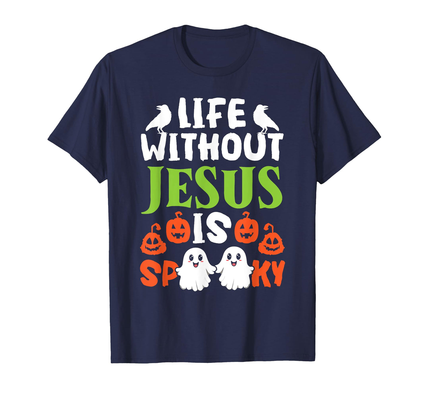 Christian Halloween Jesus Christ Trick Or Treat Christianity T-Shirt