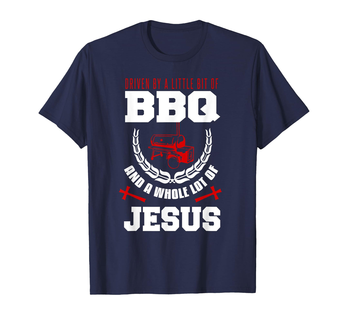 BBQ Jesus Shirt Barbecue Religious Christian BBQing T-Shirt