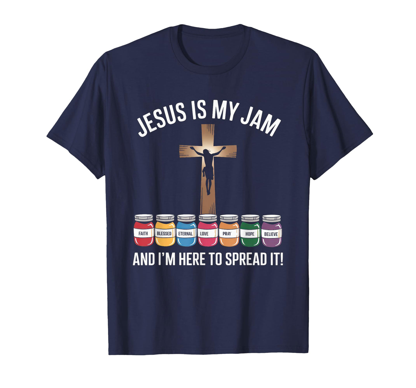 Jesus is My Jam Tshirt Men Women Christian Bible Verse T-Shirt