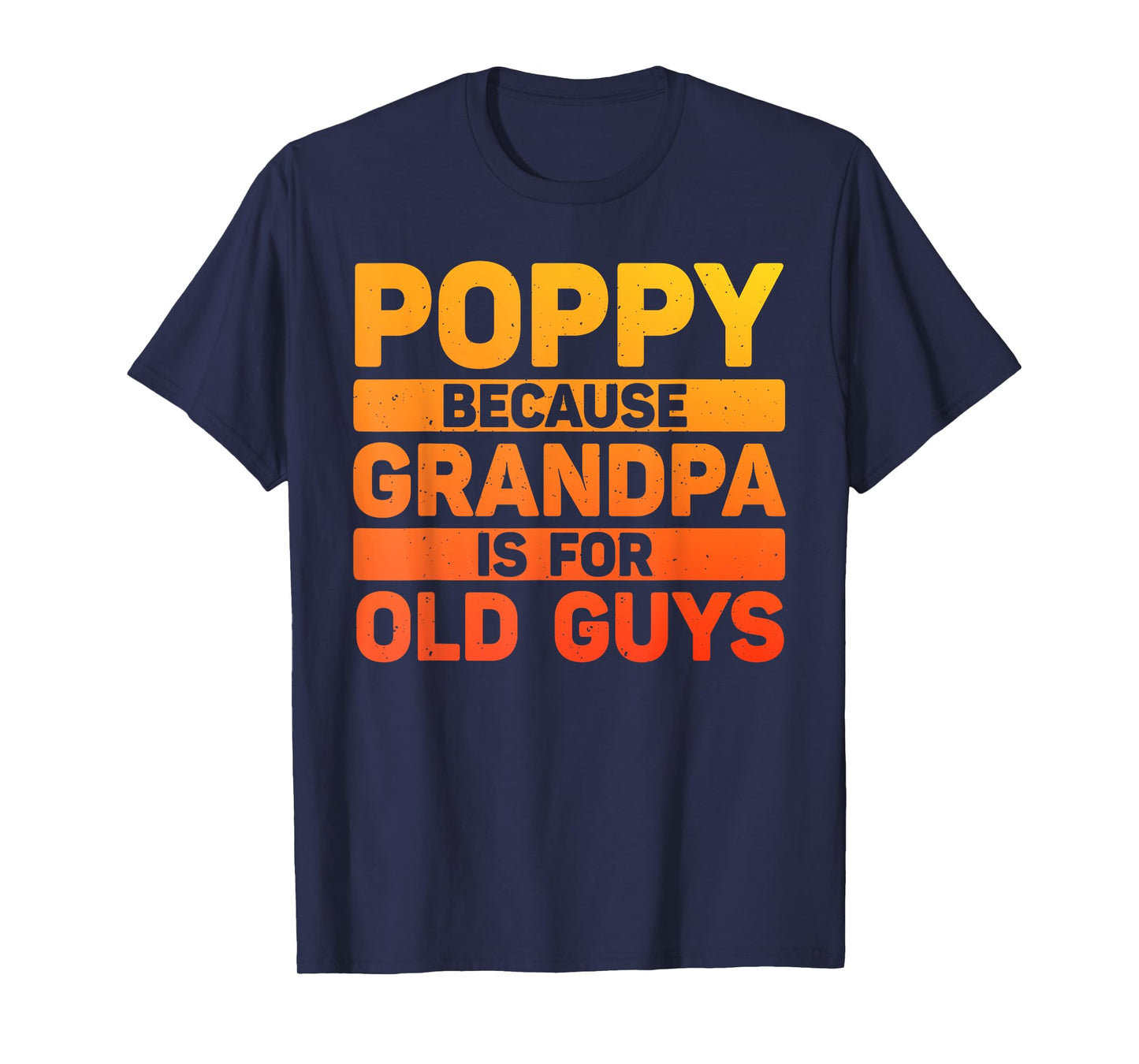 Poppy Design For Grandpa From Grandkids Father's Day Poppy T-Shirt
