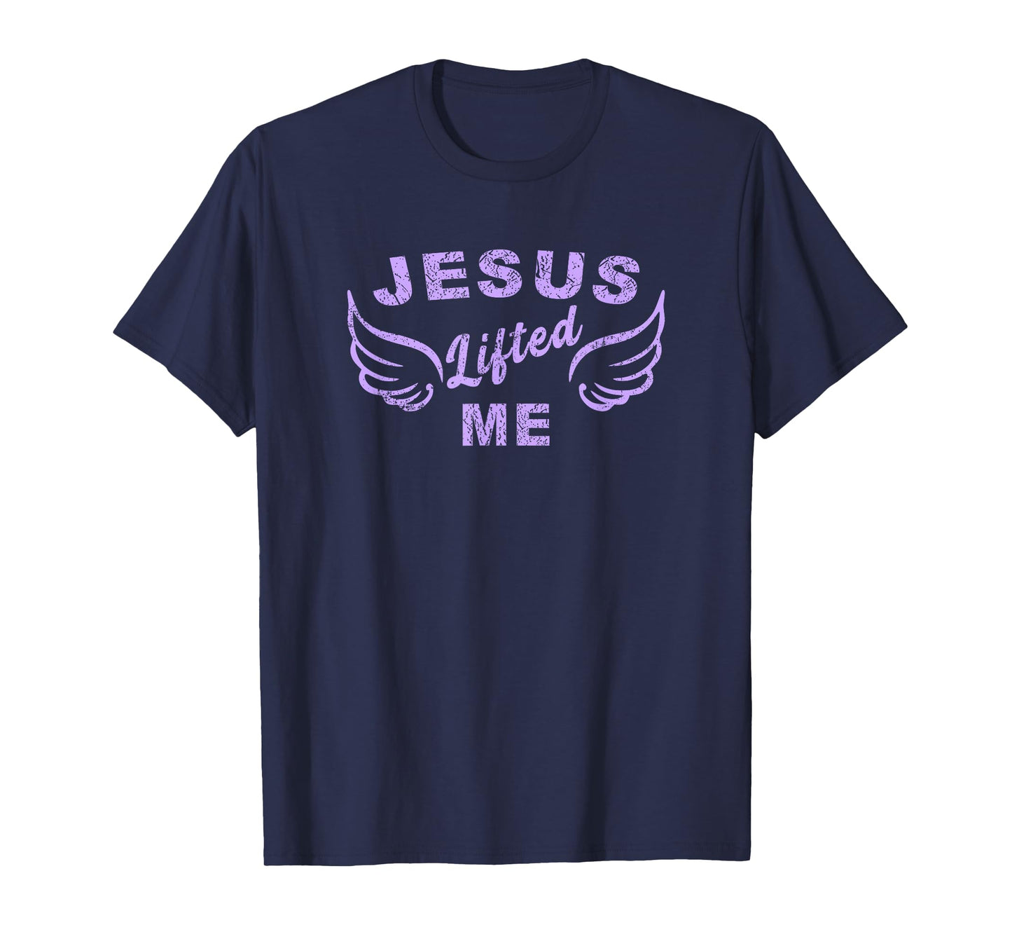 Jesus Lifted Me - Christian Faith Based Edgy T-Shirt