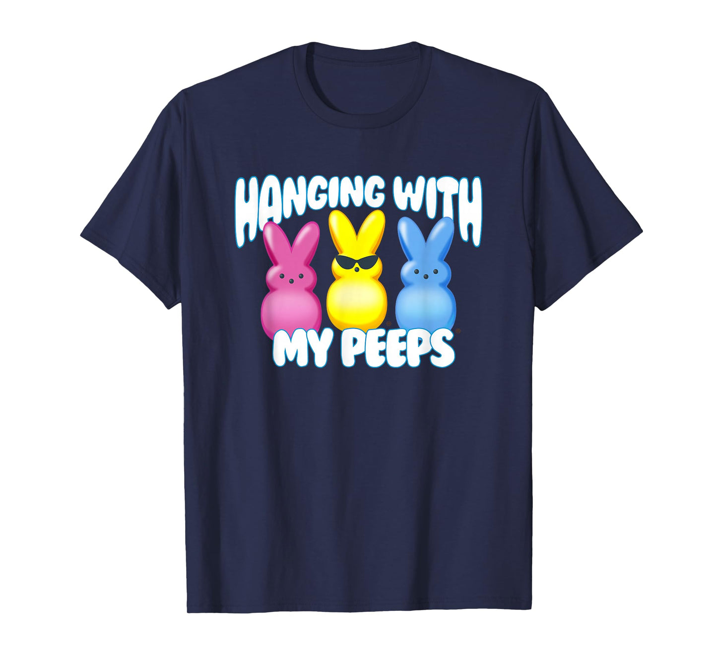 Peeps Easter Hangin With My Peeps Sugary Team T-Shirt