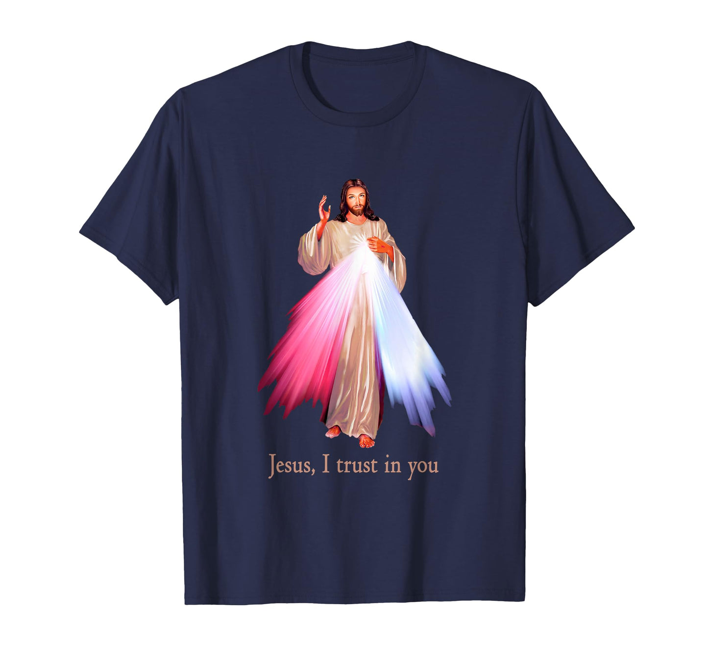 Divine Mercy Jesus I trust in You FRONT AND BACK T-Shirt