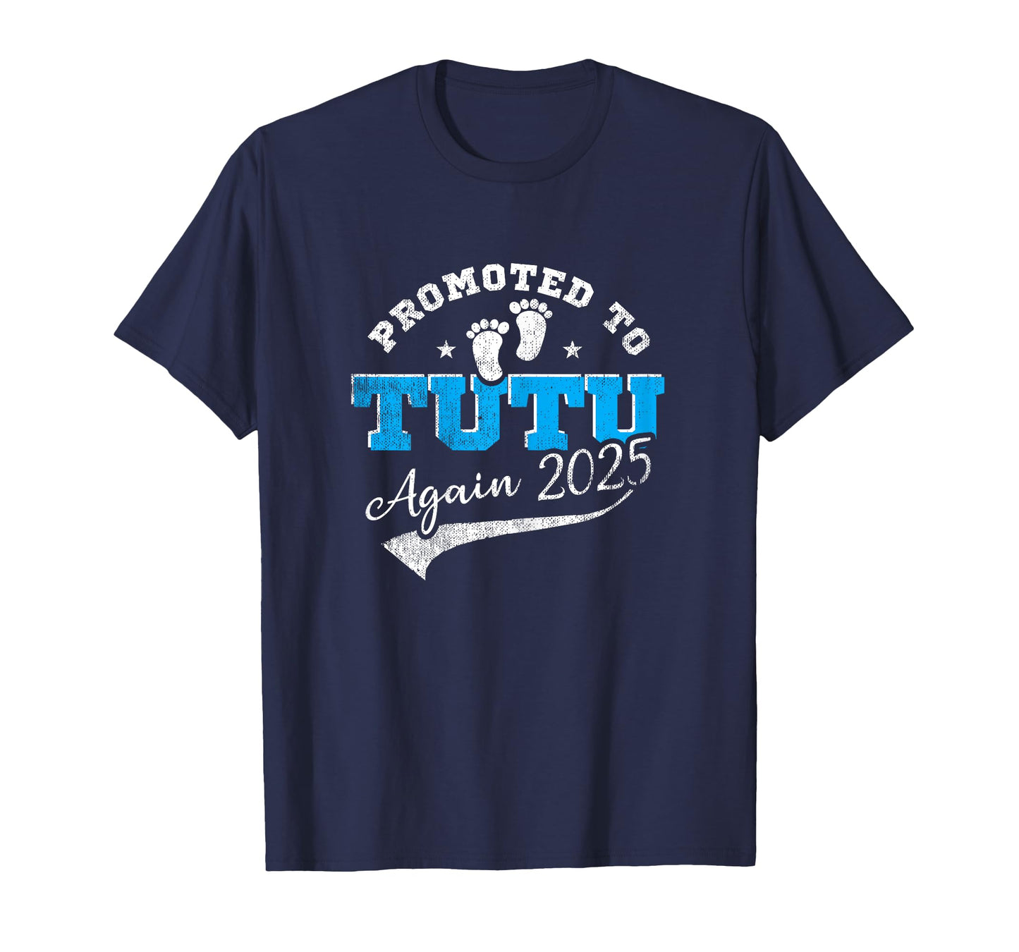 Promoted To Tutu Again 2025 Grandma 2nd Time Announce T-Shirt
