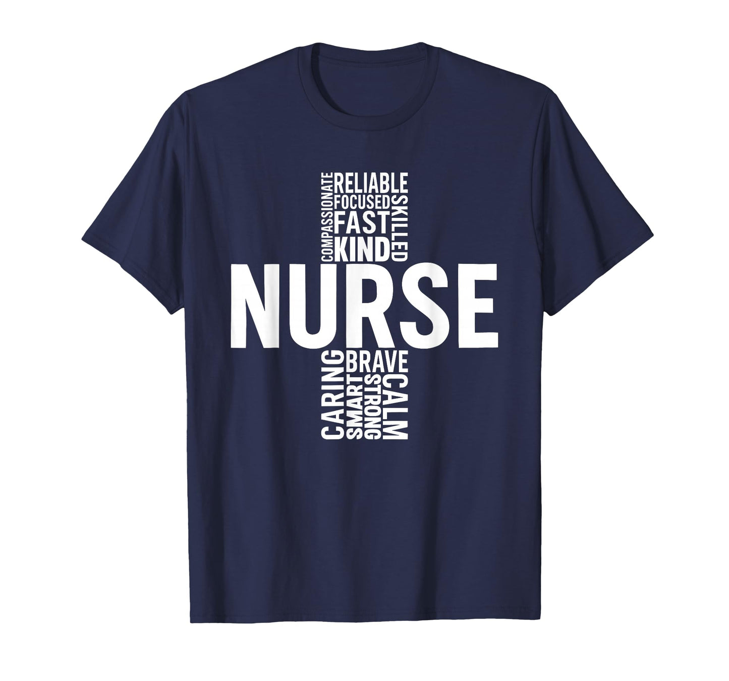 Christian Nurse Cross Kind Skilled Healthcare Men Women Kids T-Shirt