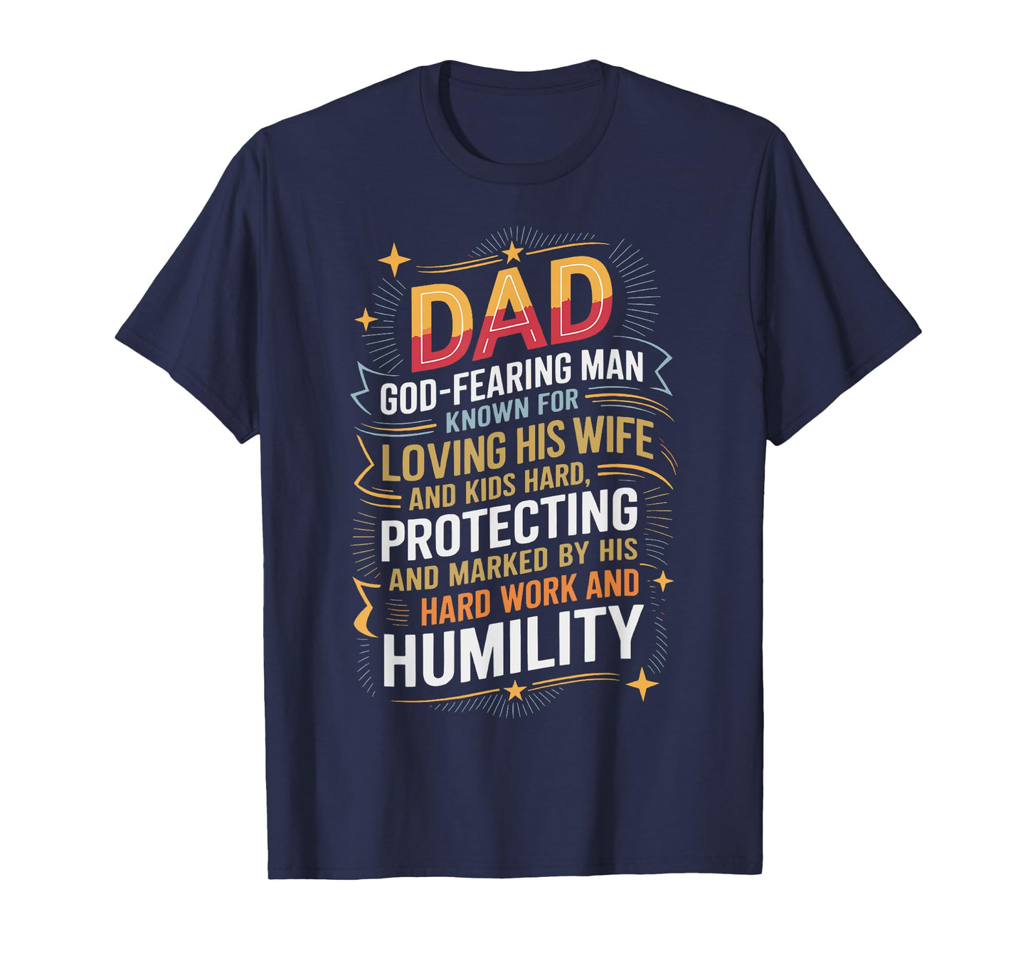 Christian Dad Definition God Religious Roman Catholic Father T-Shirt