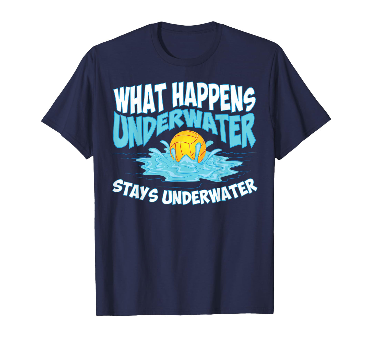 Funny Water Polo Art For Men Women Boys Water Polo Player T-Shirt