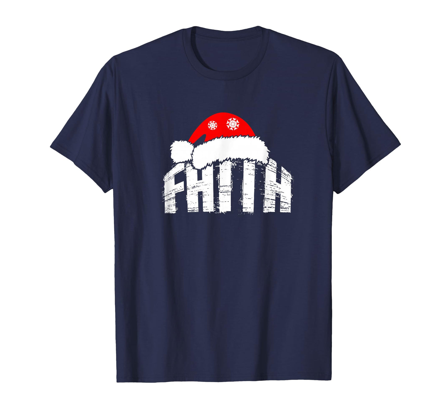 Family Christmas Design - Mummy - Daddy - Flown - Faith T-Shirt