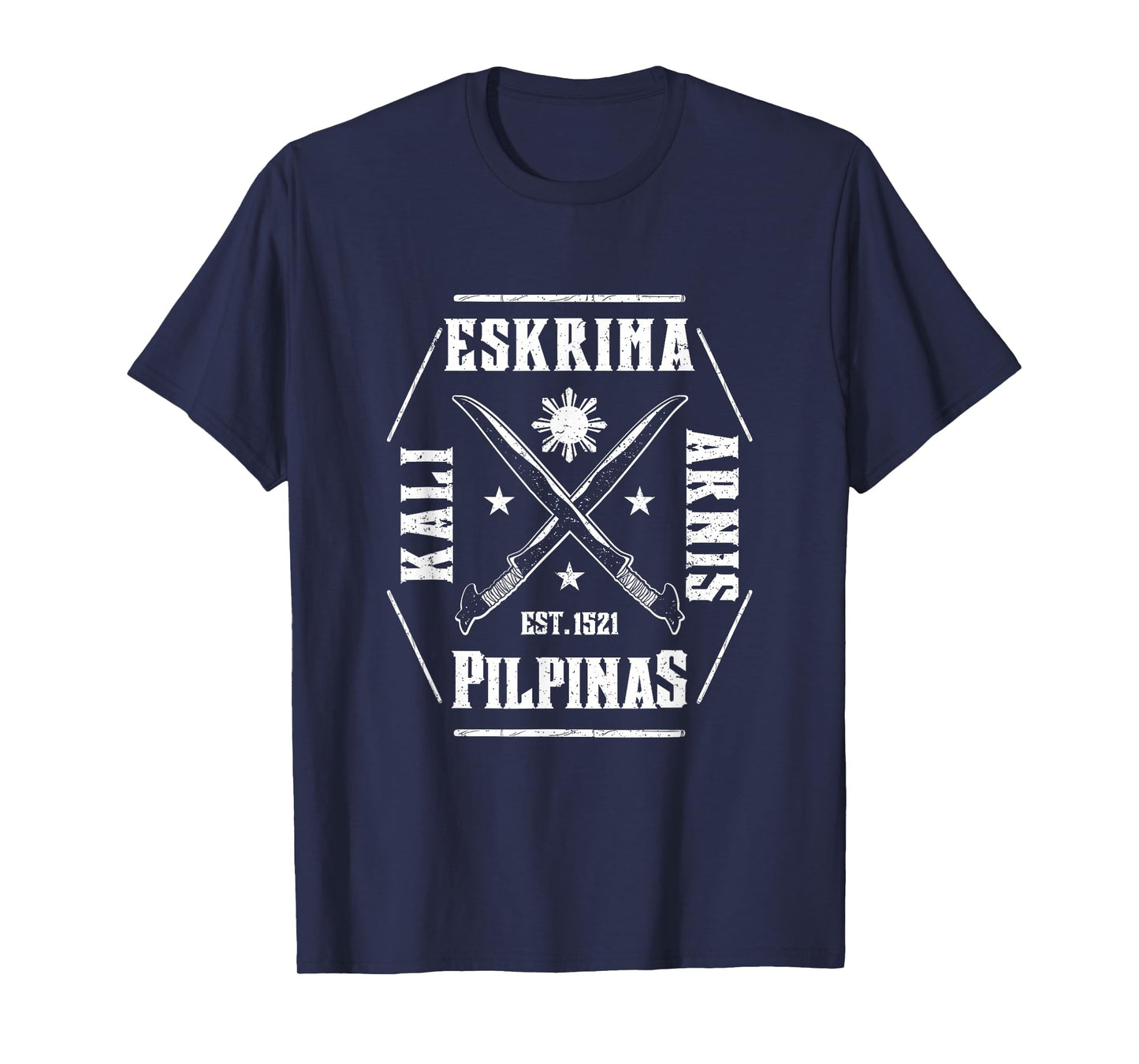 Filipino Martial Arts Eskrima Kali Arnis Blades Self Defense T-Shirt