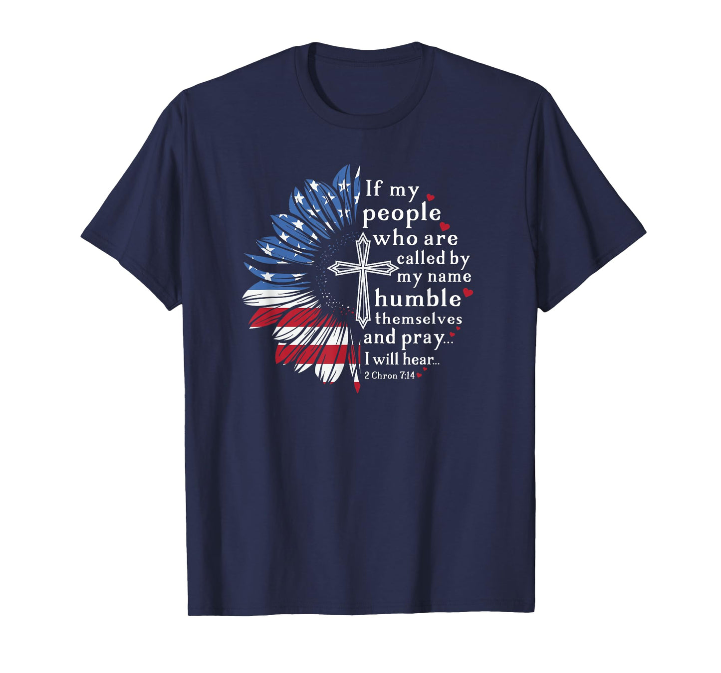If My People Christian Patriotic Sunflower for Sunflower Fan T-Shirt