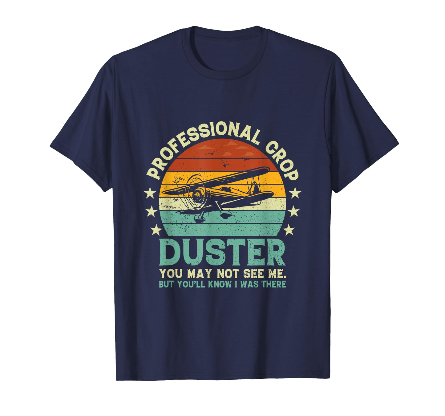 Sarcastic Professional Crop Duster Funny Adult T-Shirt