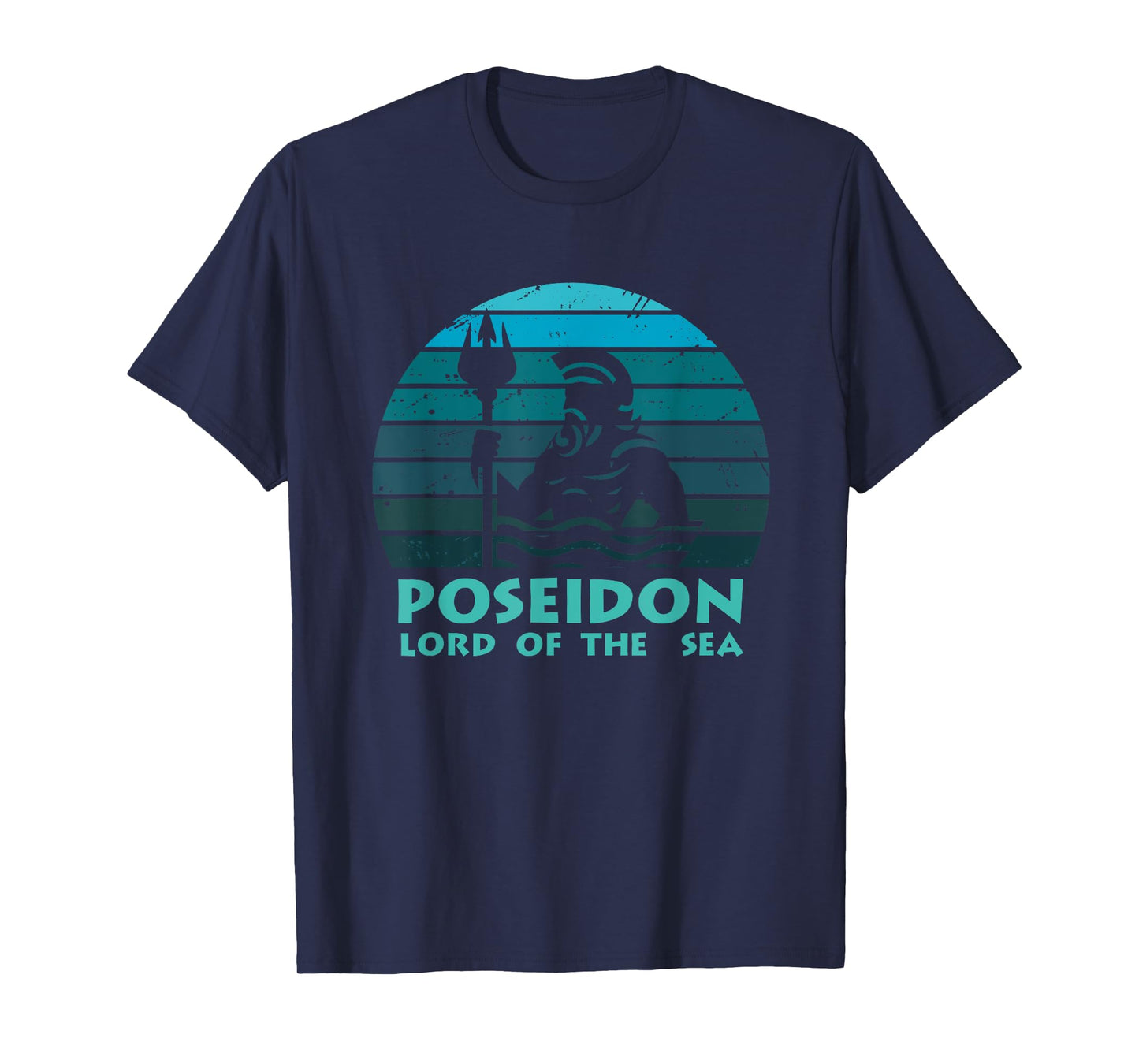 Poseidon Trident Greek Gods Lord Of The Sea T-Shirt