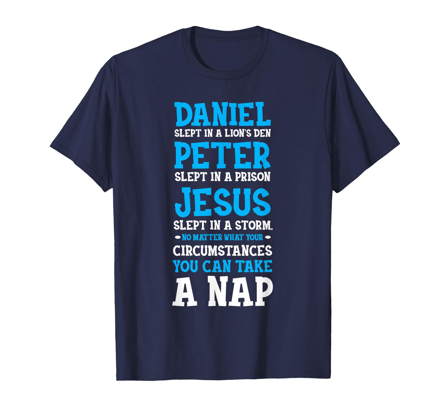 Funny Nap Lovers Sleeping Jesus Napping Gift Christian Humor T-Shirt