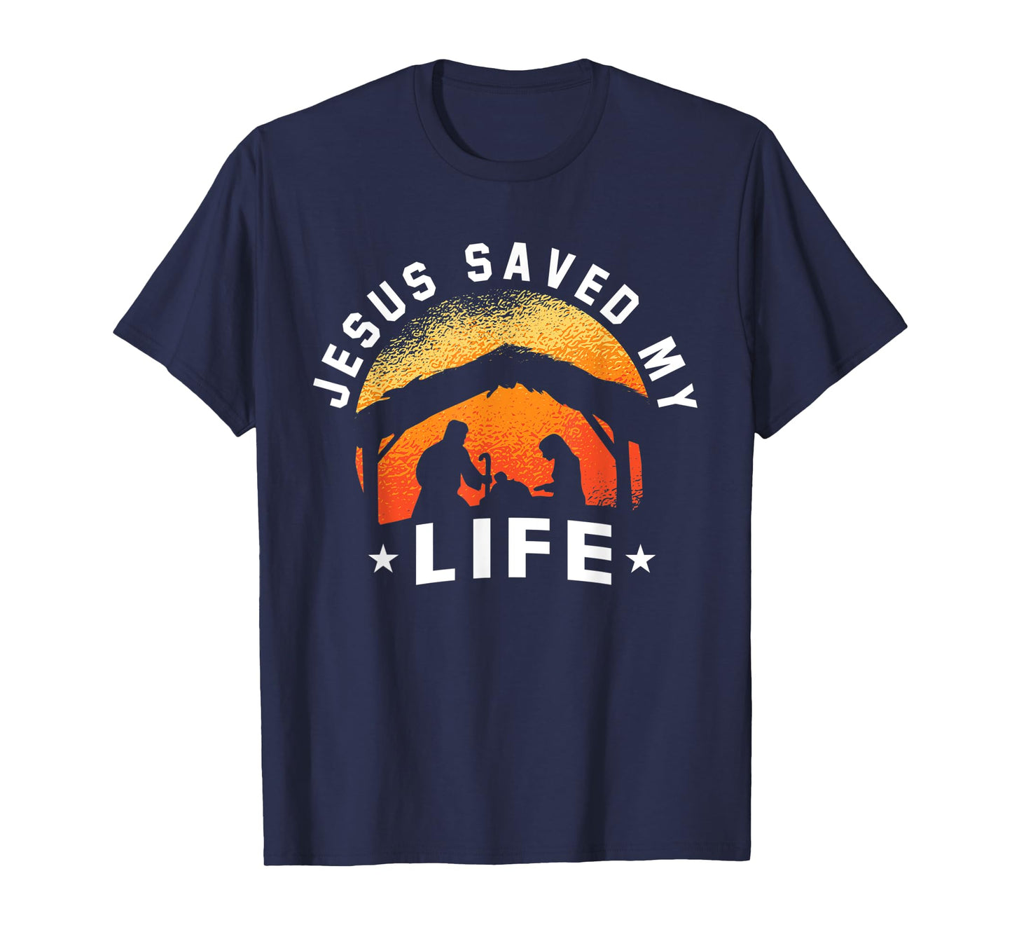 Jesus Christ Christianity Gifts Jesus Saved My Life T-Shirt