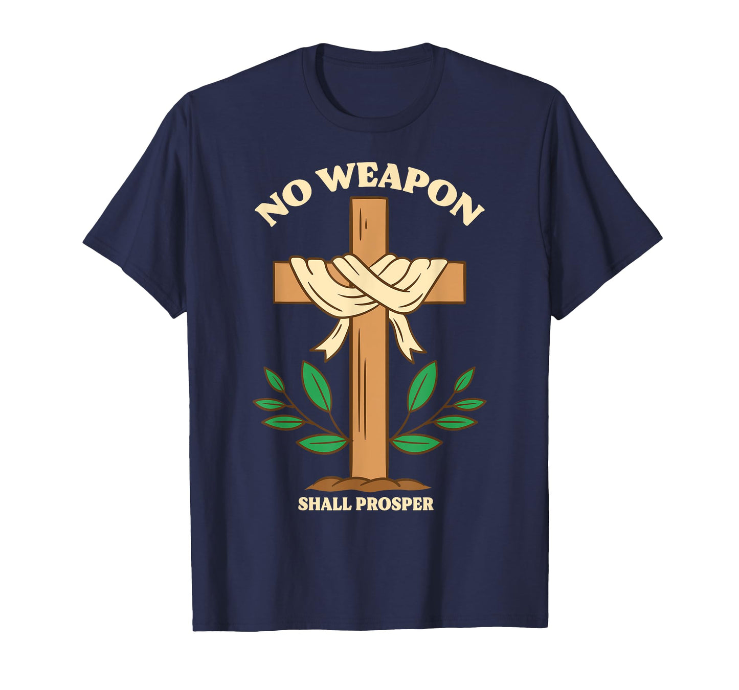 No Weapon - Christian Bible Verse Faith T-Shirt