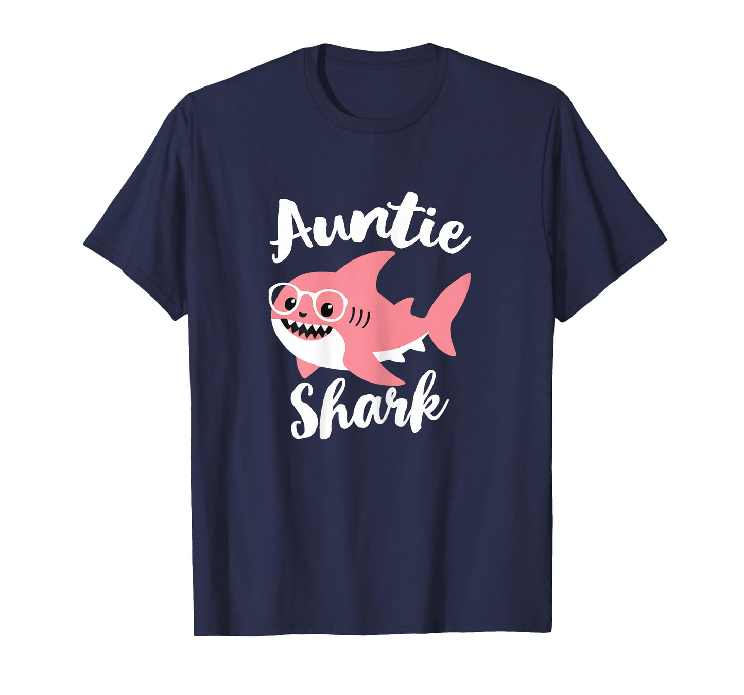 Auntie Shark Mother's Day Grandma Funny T-Shirt