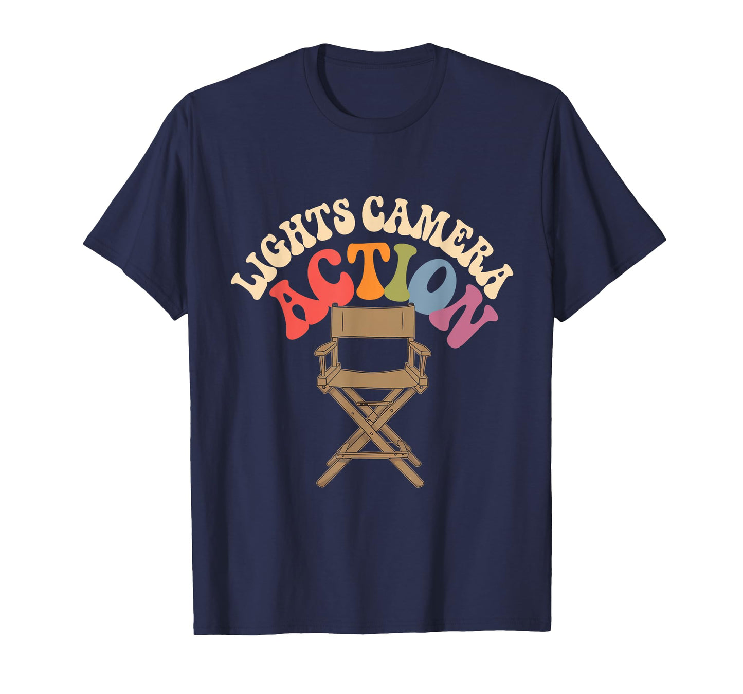 Director Film Crew Lights Camera Action Video Producer Quote T-Shirt