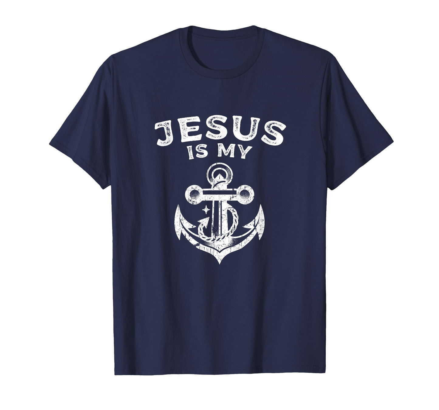 Jesus is My Anchor, Christian Faith-Inspired T-Shirt