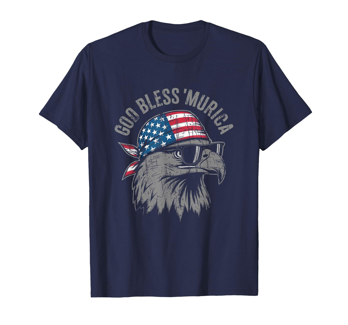 USA Patriotic God Bless Murica T-Shirt