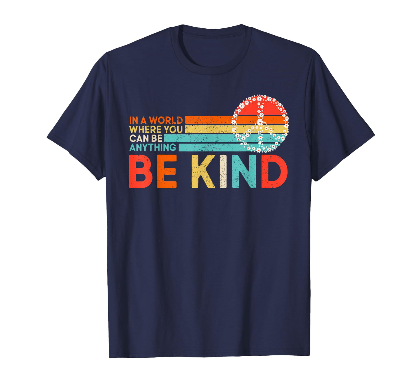 World Kindness Day Be Kind Hand Sign Peace Choose Kindness T-Shirt