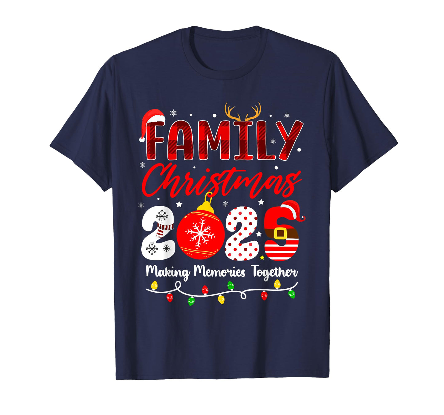 Family Christmas 2025 Matching Family Christmas Xmas T-Shirt