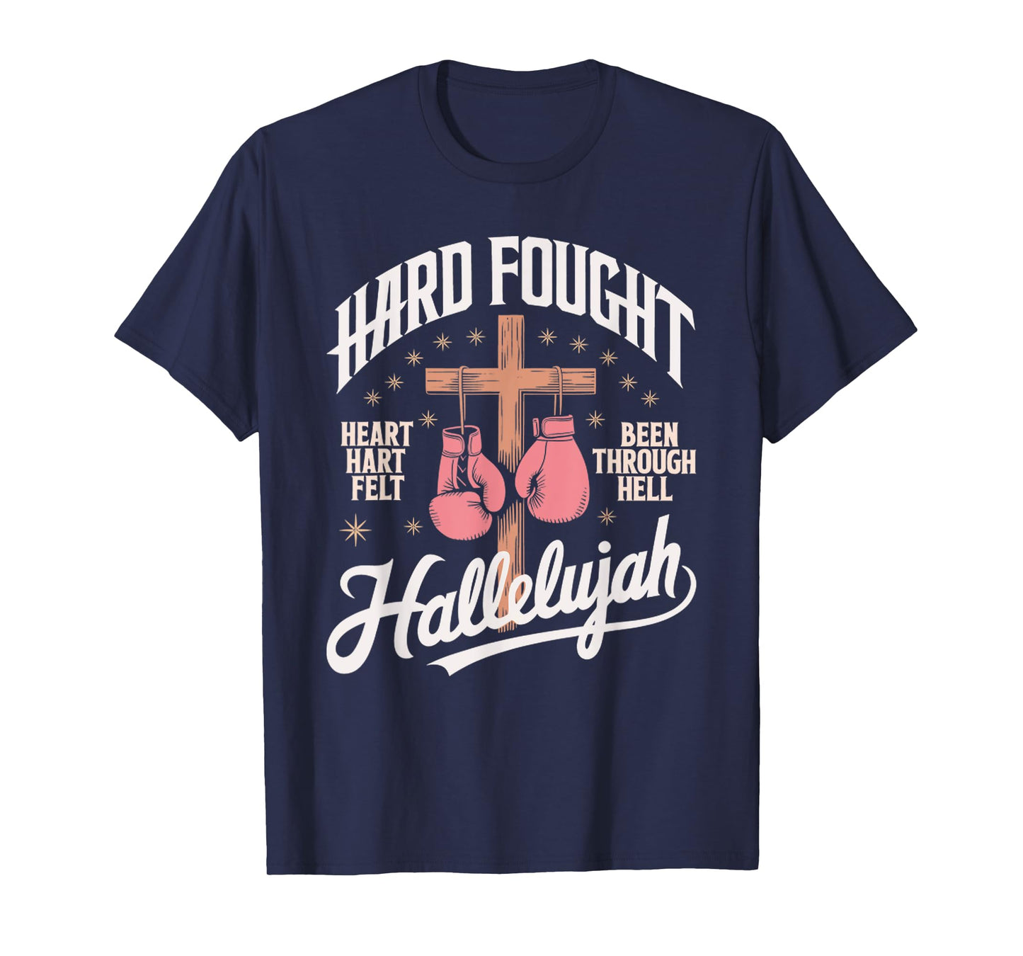 Funny Brandon Hard Fought Hallelujah Praise Jesus T-Shirt