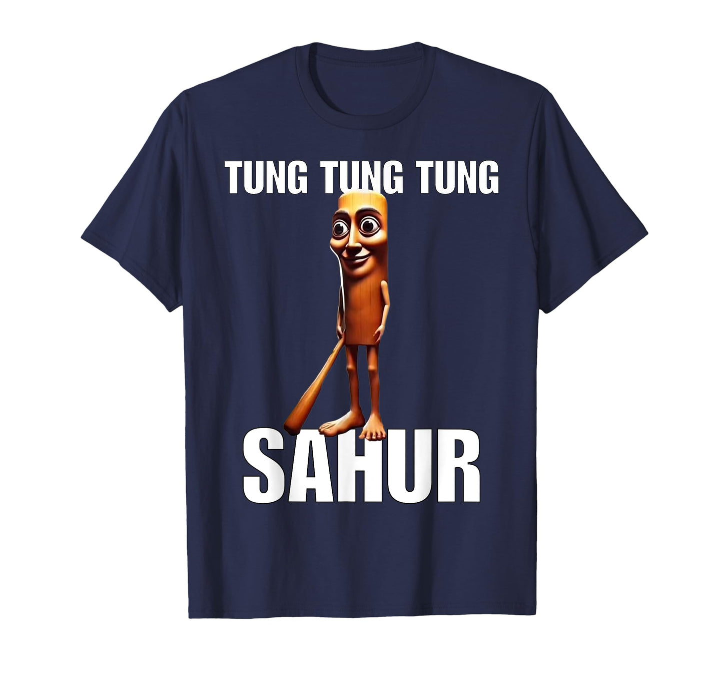 Funny tung tung tung sahur italian brainrot gen z T-Shirt