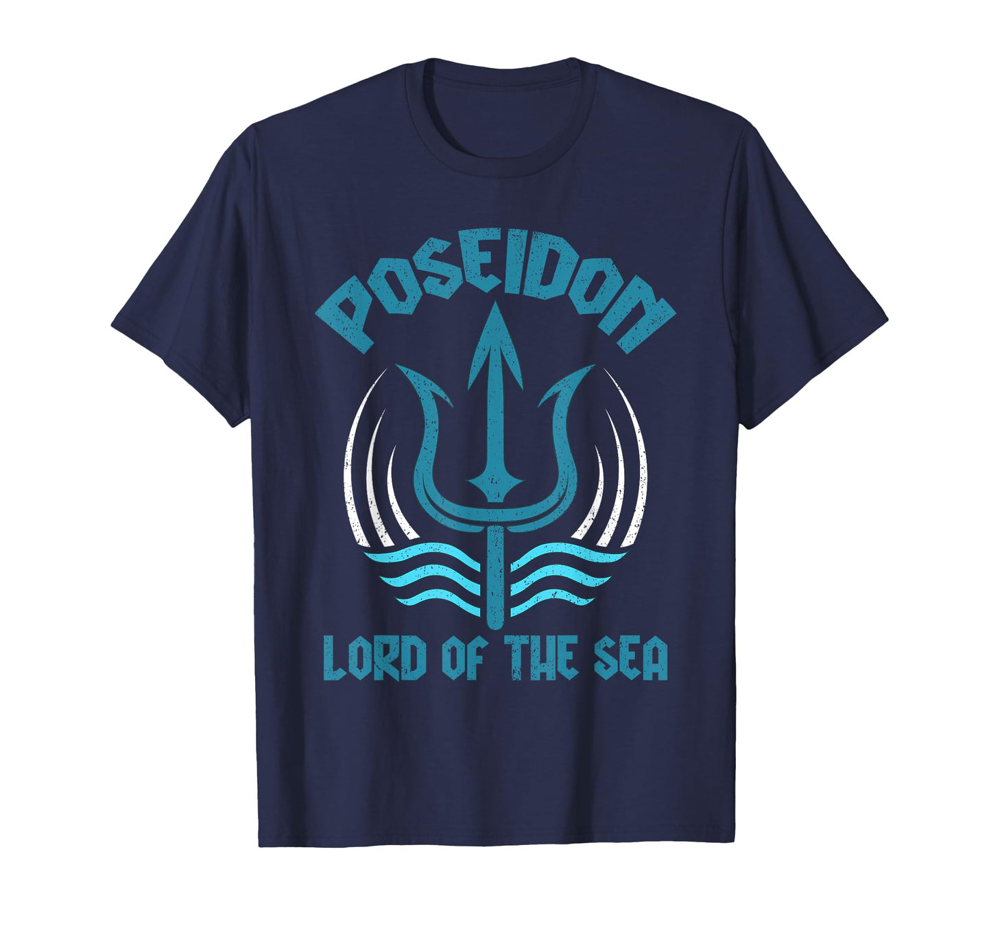 Poseidon Trident Shirt Lord of the Sea Greek God Symbol T-Shirt
