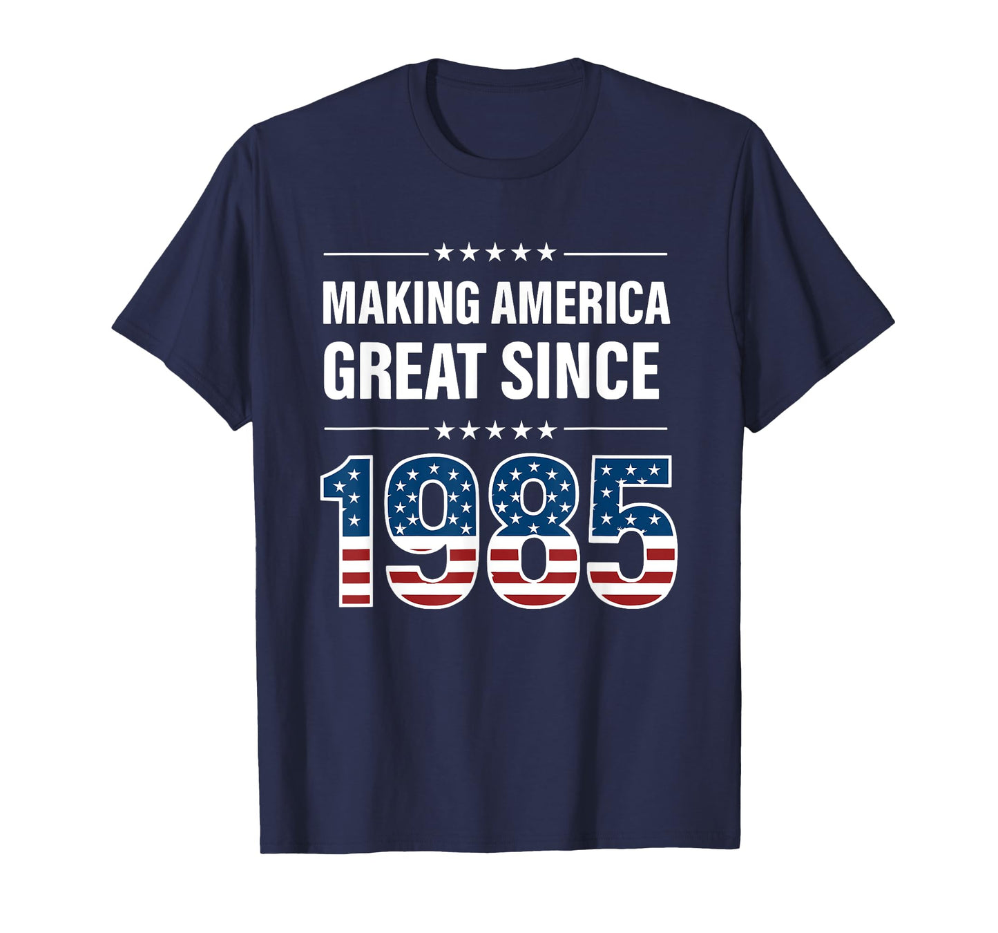 USA American Flag Funny 1985 40th Years Old 1985 Birthday T-Shirt