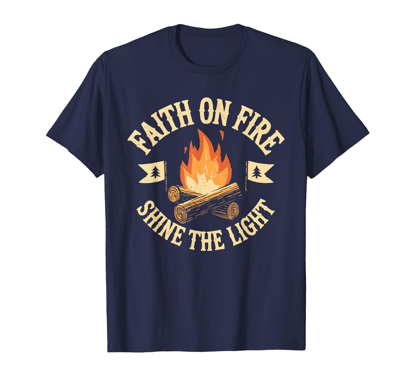 Camping Jesus Christ Religion Christian Camper Christianity T-Shirt