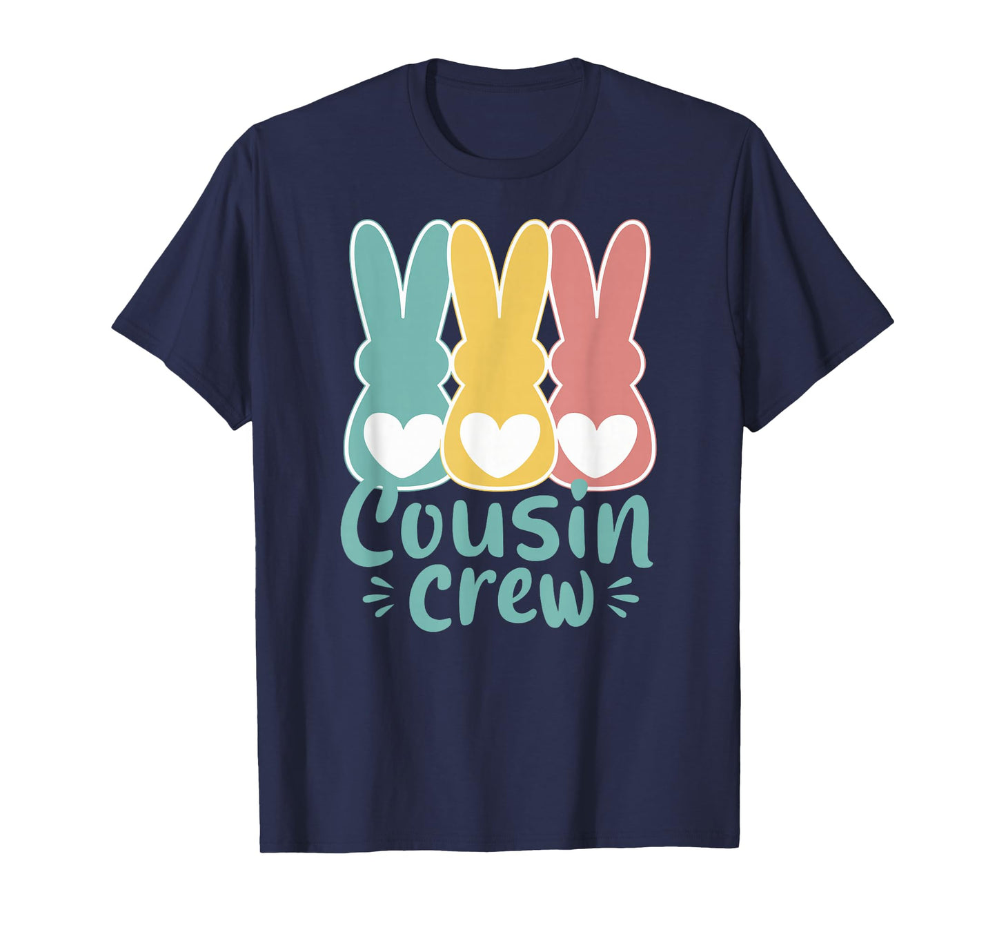 Easter Cousin Crew Squad Family Matching Bunnies Toddler Kid T-Shirt