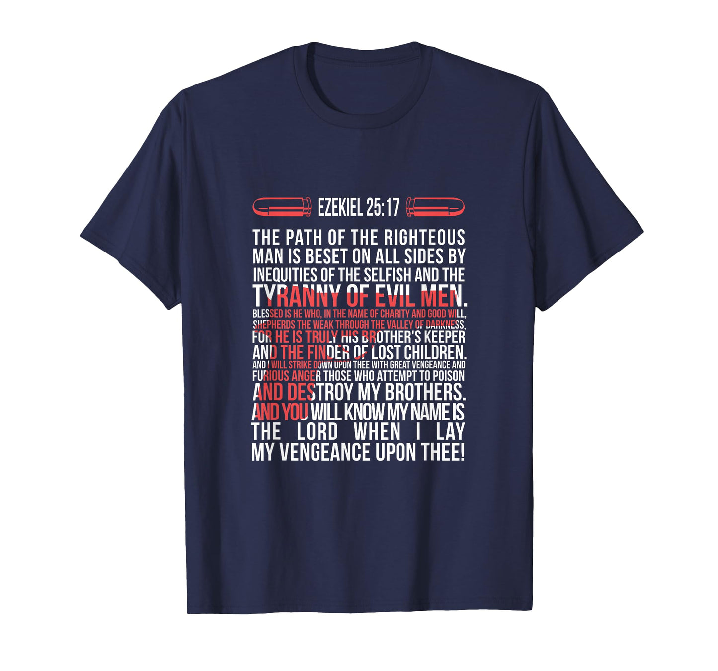 Ezekiel 25:17 T-Shirt