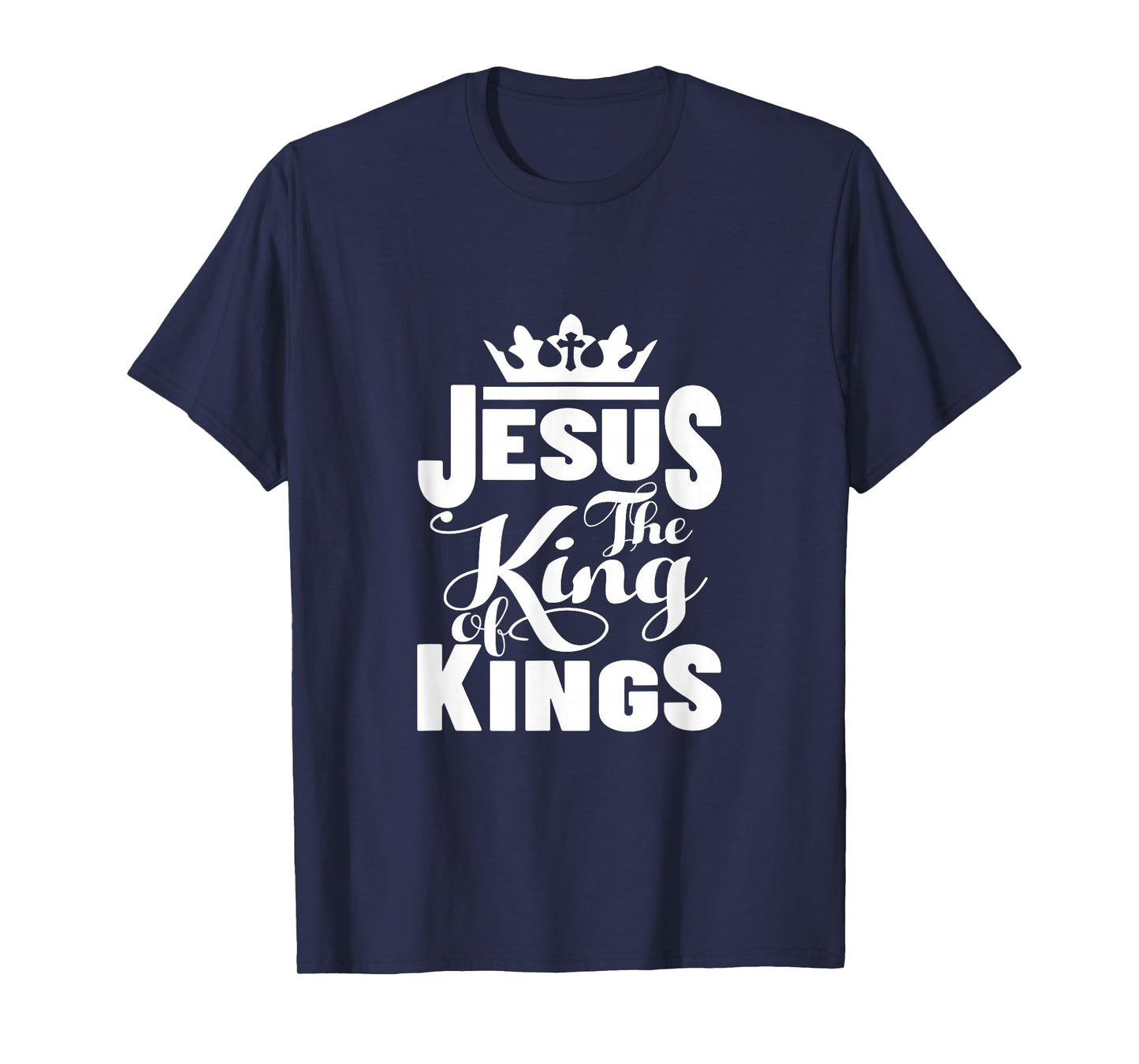 Jesus is My King – Bold Faith and Strength Design T-Shirt