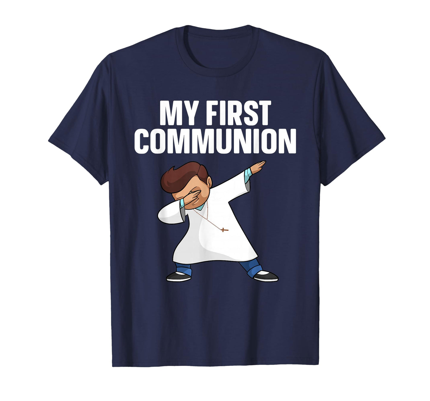 First Communion Art For Boys Girls Kids 1st Holy Communion T-Shirt