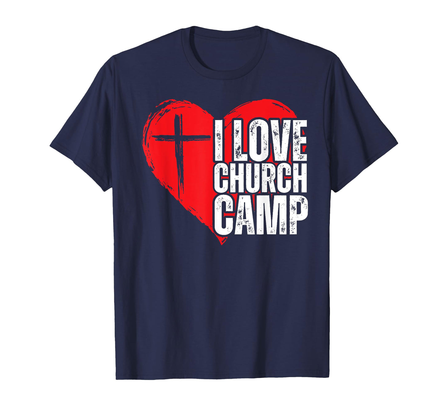 I Love Church Camp VBS Vacation Bible School Jesus VBS Crew T-Shirt