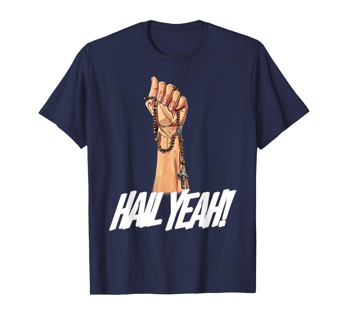 Pray The Rosary Blessed Mother Catholic T-Shirt