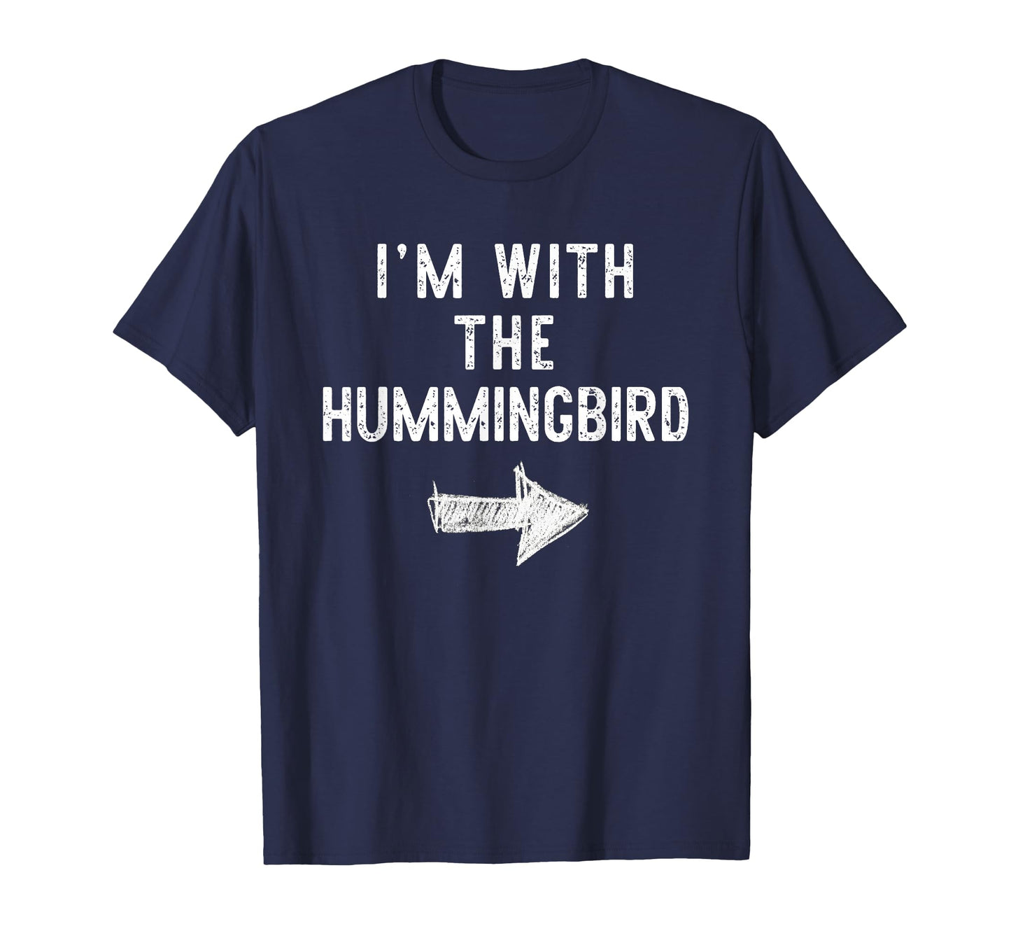 I'm With Hummingbird Costume Couple Halloween Humming-Bird T-Shirt