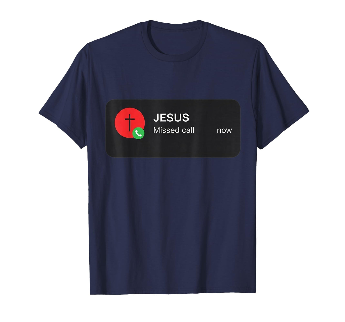 Jesus Calling On Your Phone Funny Christian Faith Graphic T-Shirt