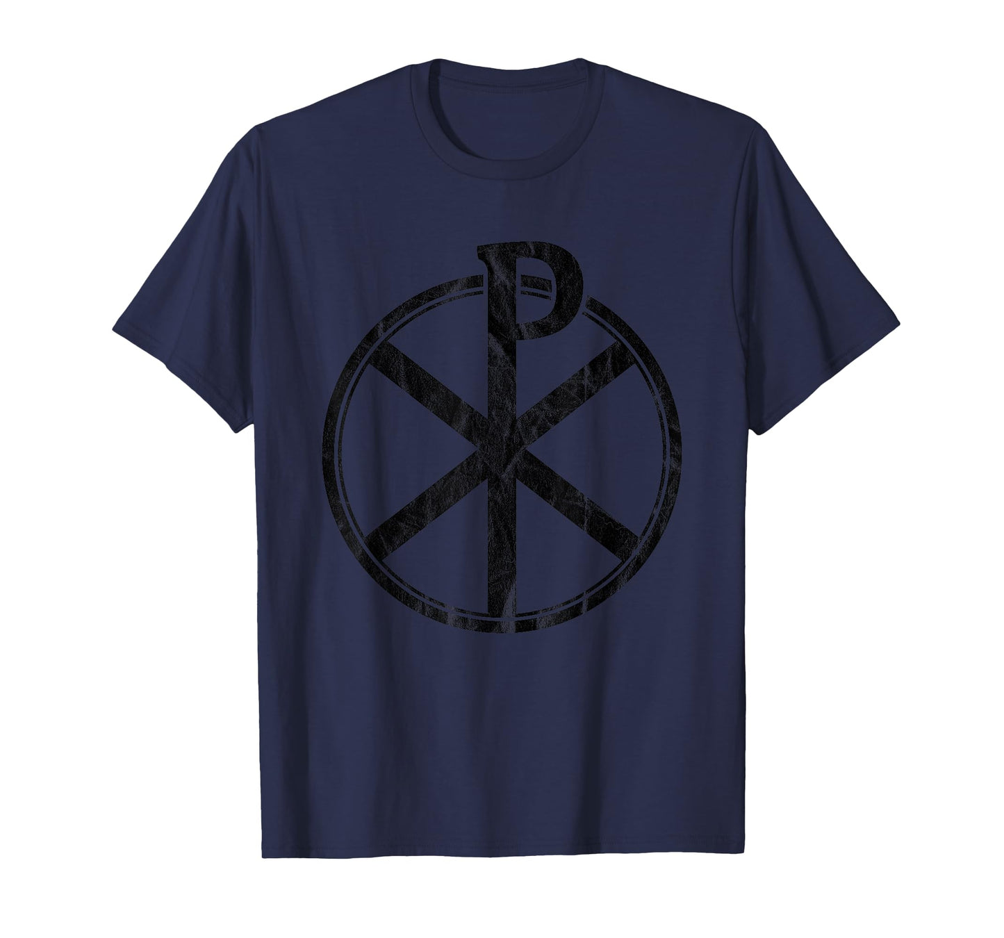 The Chi-Rho Cross - Jesus Christ Symbol - v3 vintage T-Shirt