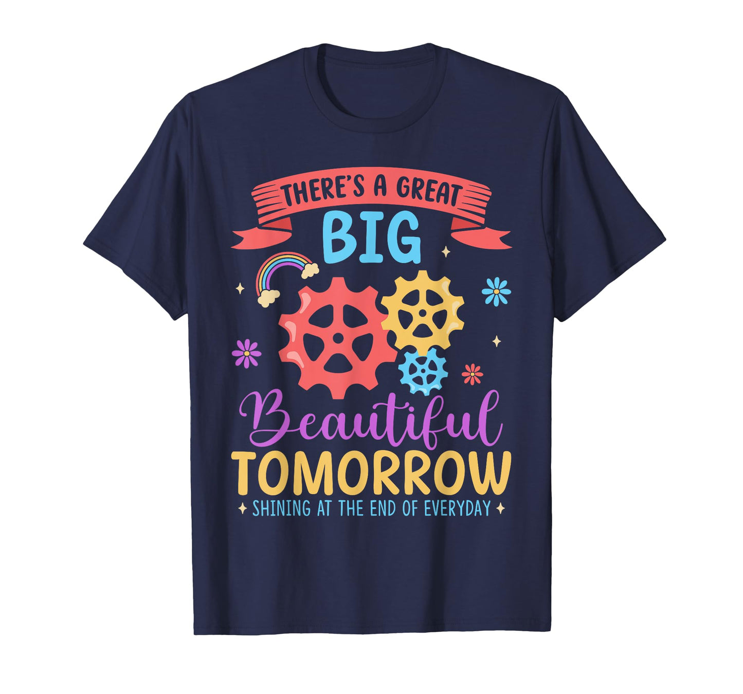 There's A Great Big Beautiful Tomorrow, Theme Park, Carousel T-Shirt