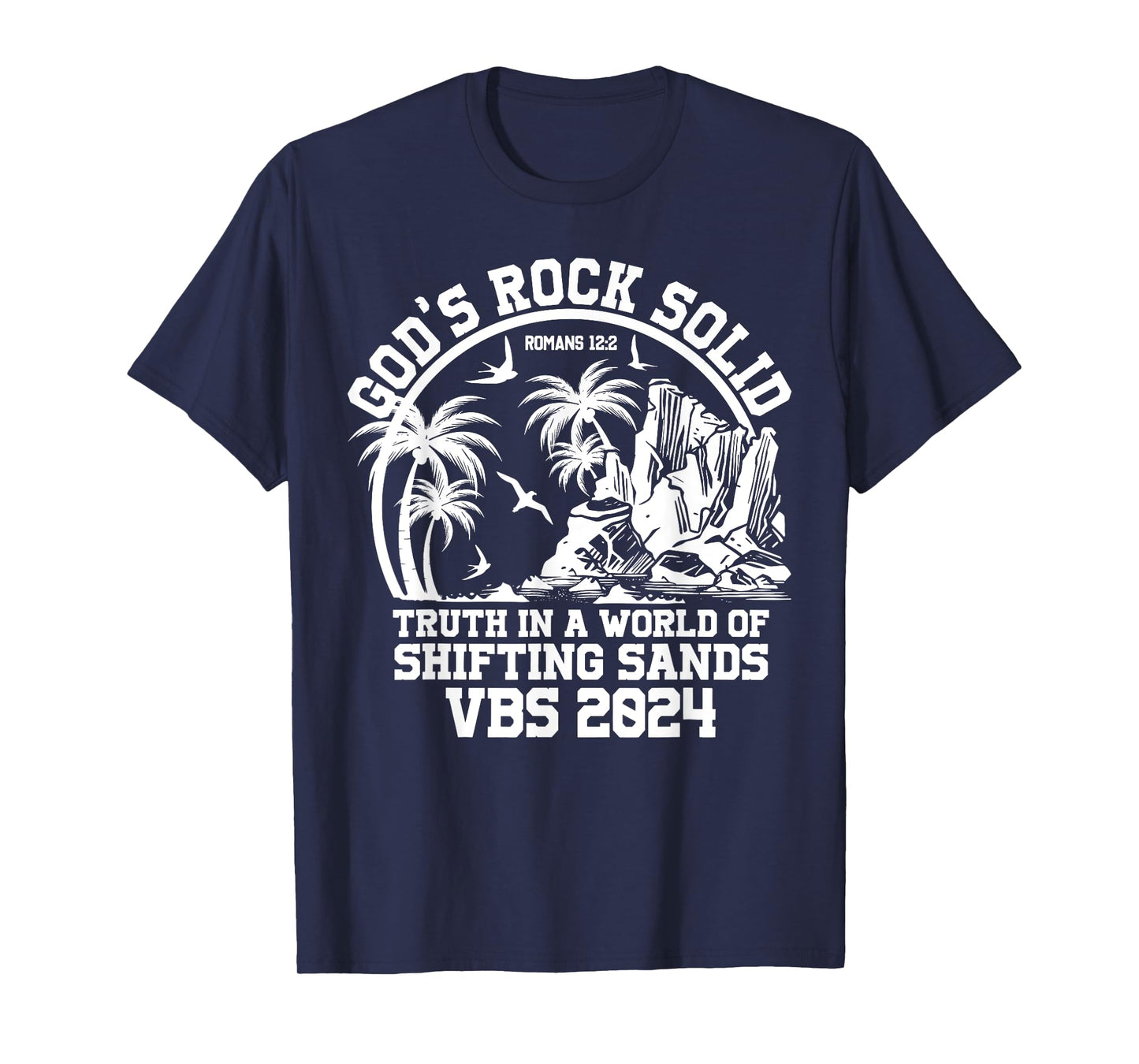 God's Rock Solid VBS 2024 Vacation Bible School T-Shirt
