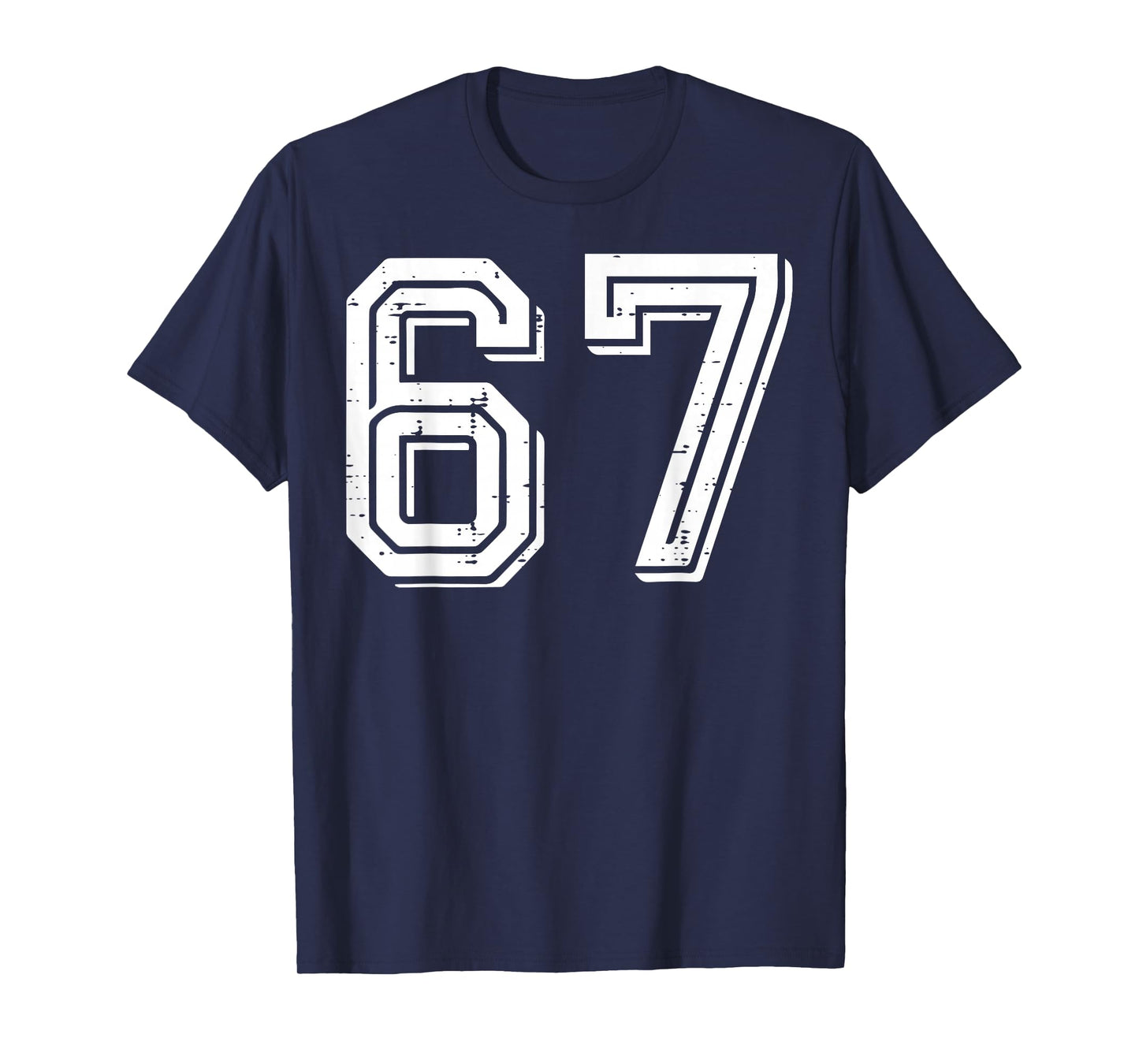 67 Meme Funny 6 7 Men Women Kids Youth Teen Boys Girls T-Shirt