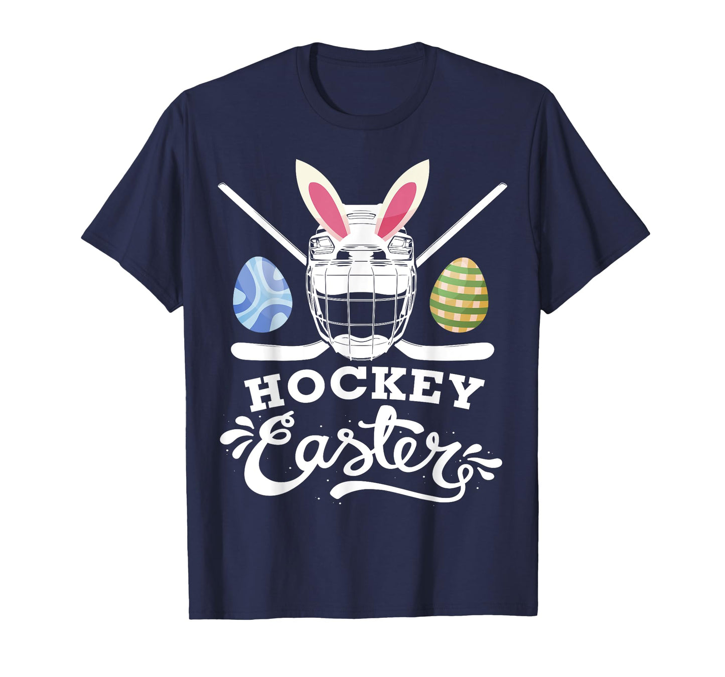 Hockey Easter Funny Easter Day Ice Hockey Player T-Shirt