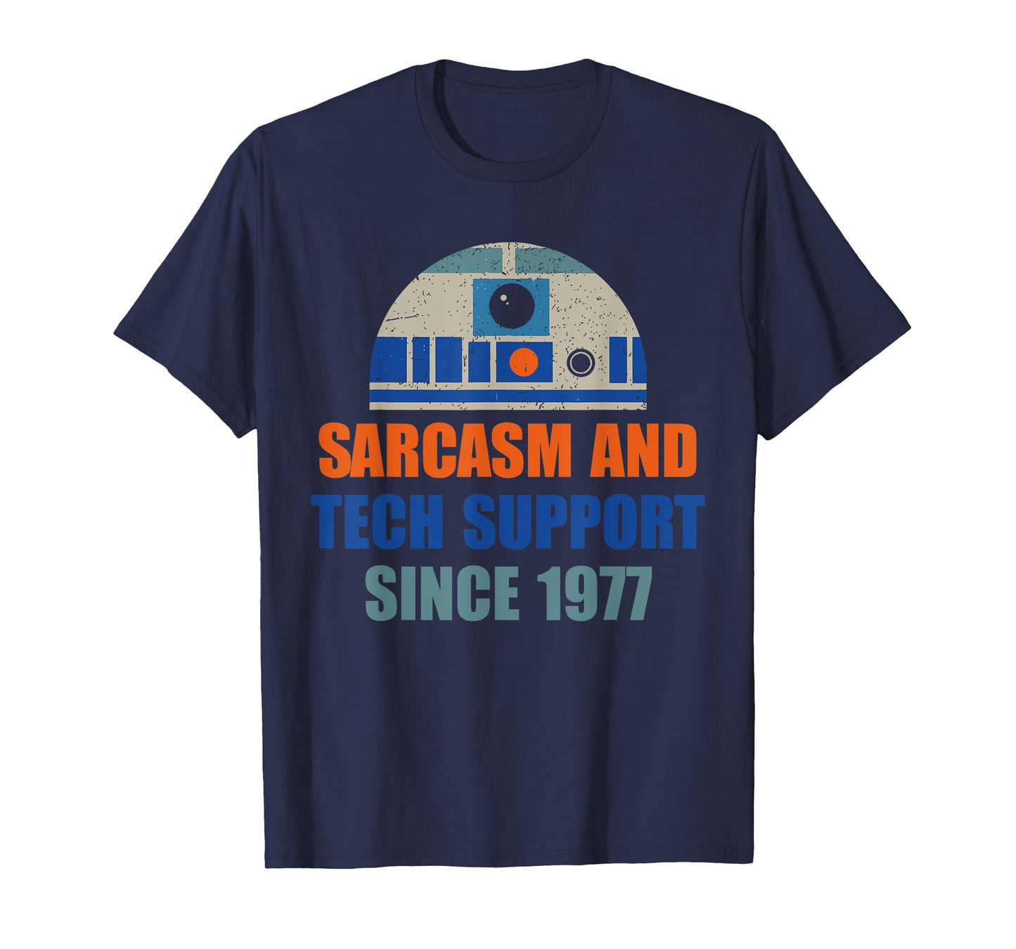 Sarcasm And Tech-Support Since-1977 Funny Design T-Shirt