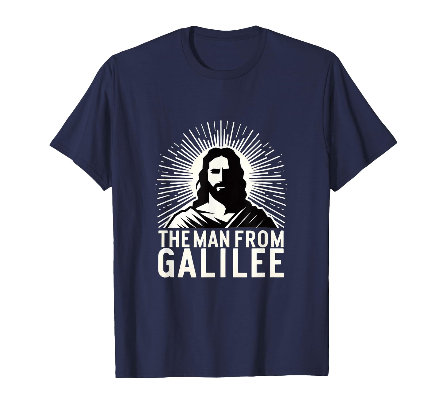 The Man from Galilee Iconic Christian Faith Spiritual Design T-Shirt