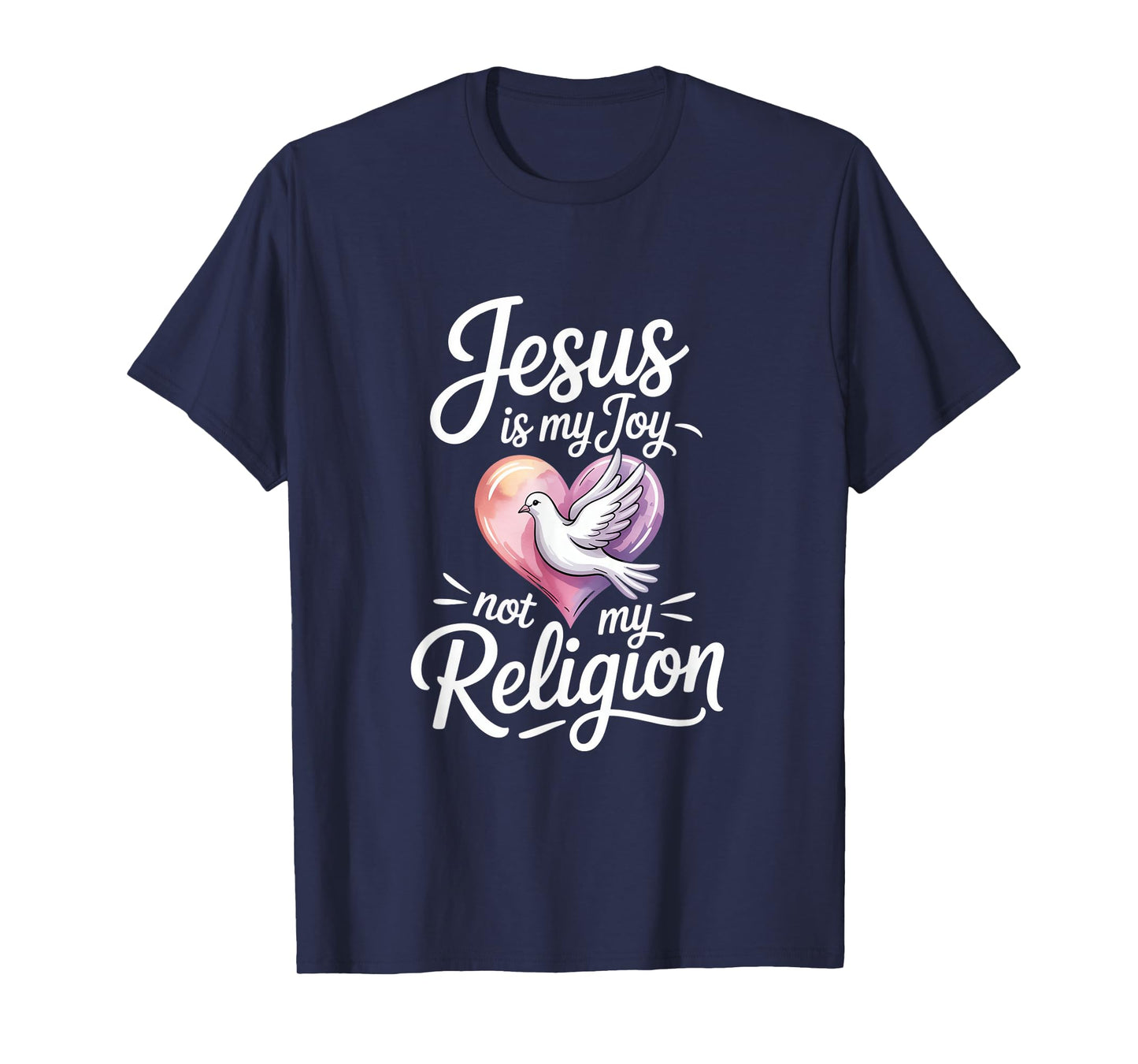 Jesus is My Joy Not My Religion Christian T-Shirt