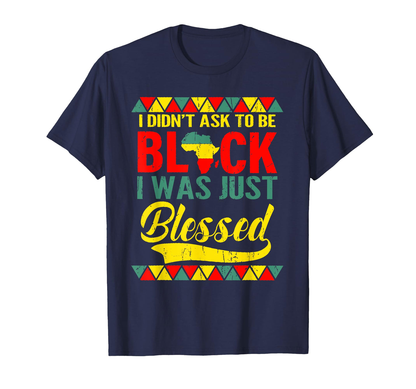 Christian Jesus I Didn't Ask To Be Black I Was Just Blessed T-Shirt